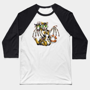 Chimera Cubs: Calico Tabby Baseball T-Shirt